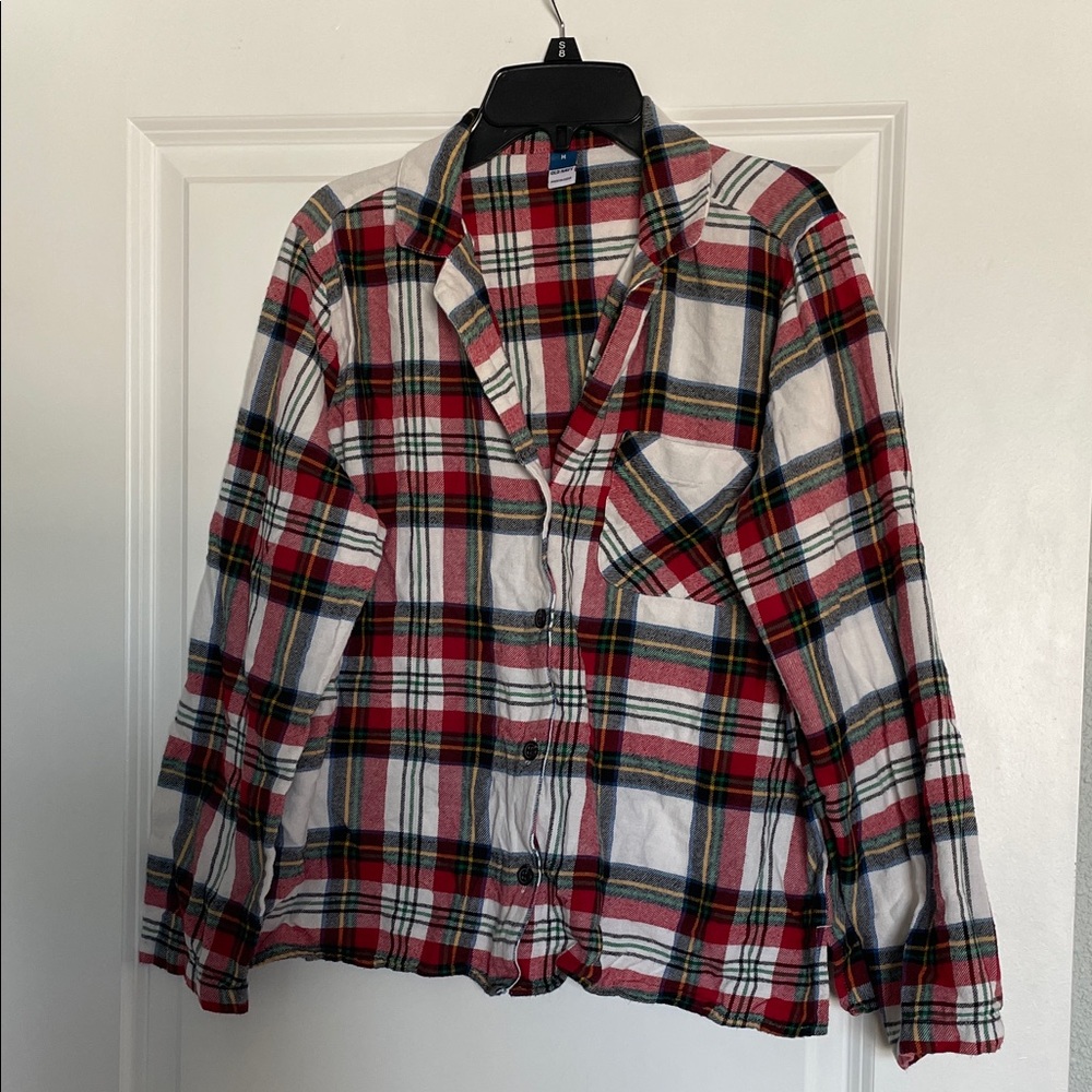 Old Navy Multicolor Plaid Shirt